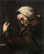 Jusepe de Ribera An Old Money-Lender Germany oil painting artist